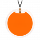 Necklace - Cachou Giga Milk Light red