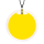Pendentif en verre soufflé - Cachou Giga Milk
