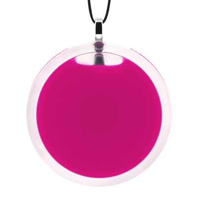 Pendentif en verre soufflé - Cachou Giga Milk