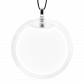 Necklace - Cachou Giga Milk Dark red