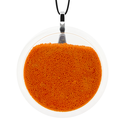 Pendentif en verre soufflé - Cachou Giga Billes