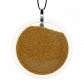 Necklace - Cachou Giga Billes Red