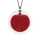 Pendentif en verre soufflé - Cachou Medium Billes