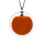 Pendentif en verre soufflé - Cachou Medium Billes