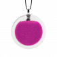Pendentif en verre soufflé - Cachou Medium Billes