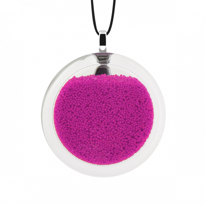 Ciondolo - Cachou Medium Billes Fucsia