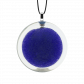 Pendentif en verre soufflé - Cachou Medium Billes