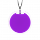 Pendentif en verre soufflé - Cachou Medium Milk