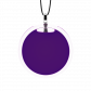 Pendentif en verre soufflé - Cachou Medium Milk