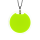Pendentif en verre soufflé - Cachou Medium Milk