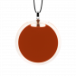 Pendentif en verre soufflé - Cachou Medium Milk