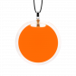 Pendentif en verre soufflé - Cachou Medium Milk