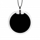 Pendentif en verre soufflé - Cachou Medium Milk