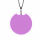 Pendentif en verre soufflé - Cachou Medium Milk