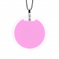 Pendentif en verre soufflé - Cachou Medium Milk