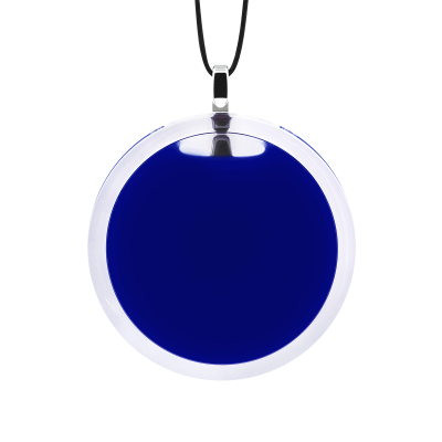 Pendentif en verre soufflé - Cachou Medium Milk