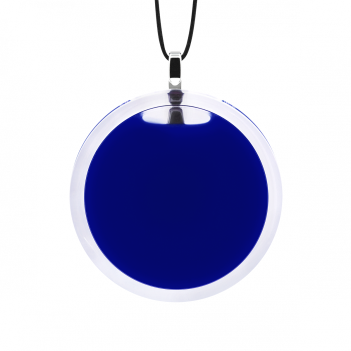 Pendentif en verre soufflé - Cachou Medium Milk