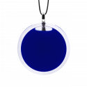 Pendentif en verre soufflé - Cachou Medium Milk
