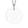 Pendentif en verre soufflé - Cachou Medium Milk
