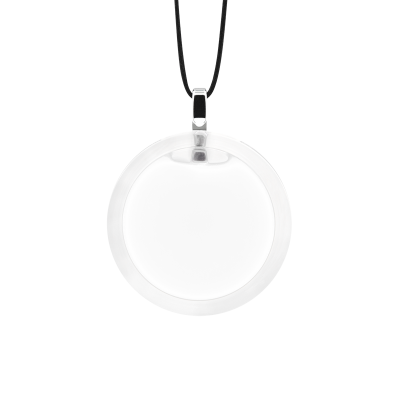 Pendentif en verre soufflé - Cachou Mini Milk