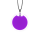 Pendentif en verre soufflé - Cachou Mini Milk