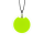 Pendentif en verre soufflé - Cachou Mini Milk