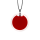 Pendentif en verre soufflé - Cachou Mini Milk
