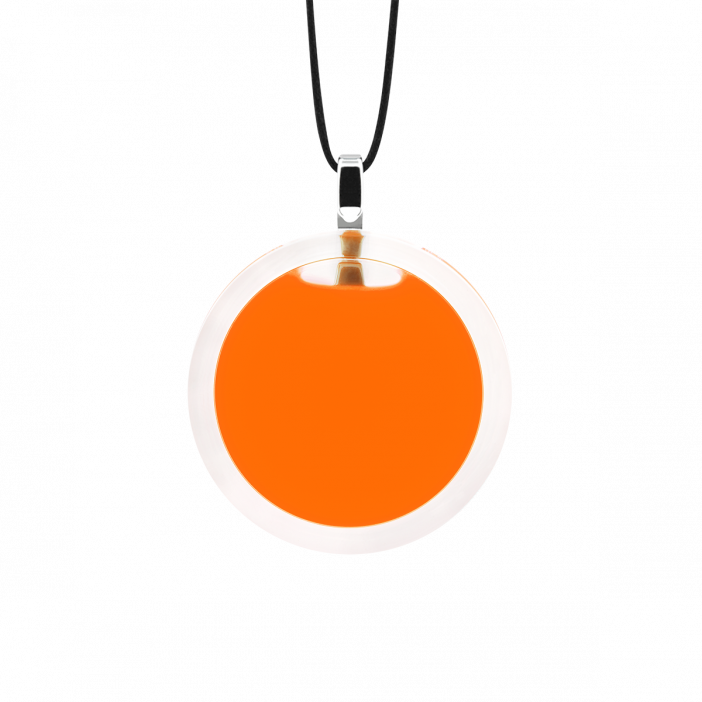 Kettenanhänger - Cachou Mini Milk Orange