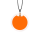 Pendentif en verre soufflé - Cachou Mini Milk