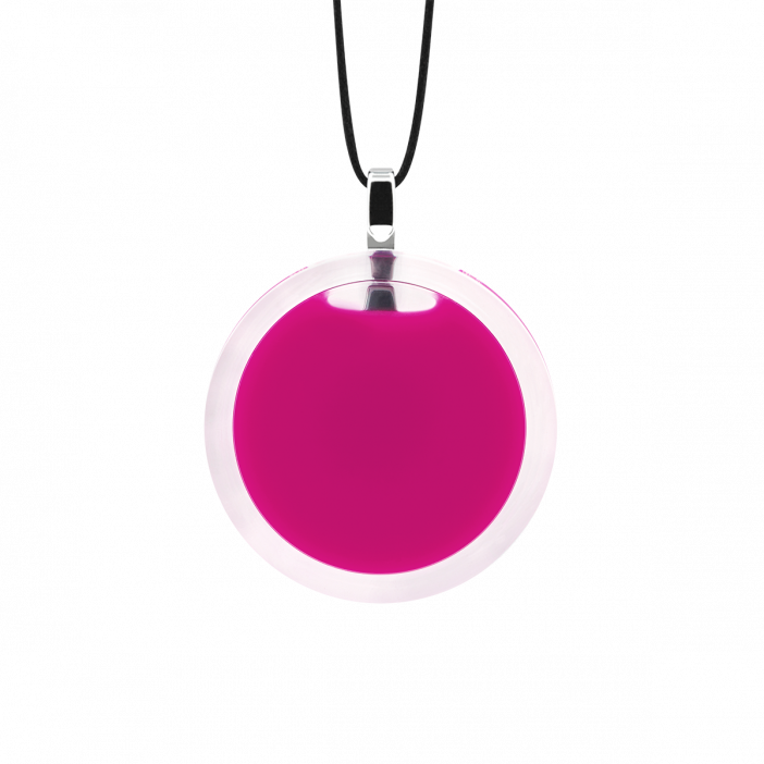 Necklace - Cachou Mini Milk Fuchsia