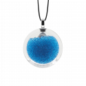 Necklace - Cachou Mini Billes Orange