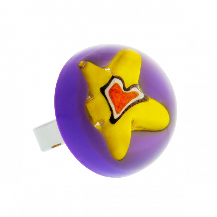 Second Chance  - Star ring Purple Second Chance  - Star ring Purple