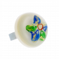 Mercato delle pulci - Anello stella Bianco