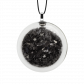 Necklace - Cachou Medium Paillettes Silver