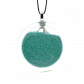 Pendentif en verre soufflé - Cachou Medium Billes