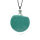 Pendentif en verre soufflé - Cachou Medium Billes