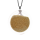 Pendentif en verre soufflé - Cachou Medium Billes