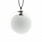 Pendentif en verre soufflé - Cachou Medium Billes