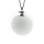 Pendentif en verre soufflé - Cachou Medium Billes