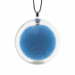 Pendentif en verre soufflé - Cachou Medium Billes