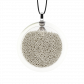 Pendentif en verre soufflé - Cachou Medium Billes