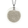 Pendentif en verre soufflé - Cachou Medium Billes