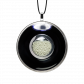 Kettenanhänger - Duo Medium Schwarz / Silber