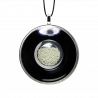 Kettenanhänger - Duo Medium Schwarz / Silber
