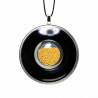 Kettenanhänger - Duo Medium Schwarz / Gold