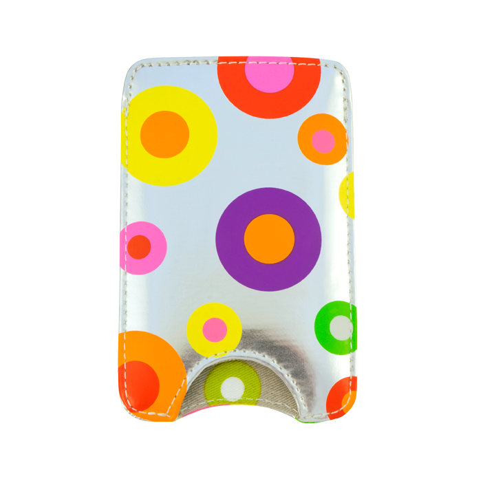 Étui pour petit smartphone - Voyage Silver Spots