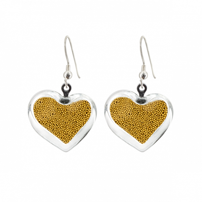 Orecchini a gancio - Coeur Billes