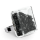 Bague en verre soufflée - Carré Giga Paillettes