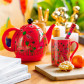 Electric kettle with european plug 1 L - Byzance Jardin fleuri