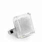Glass ring - Carré Medium Billes